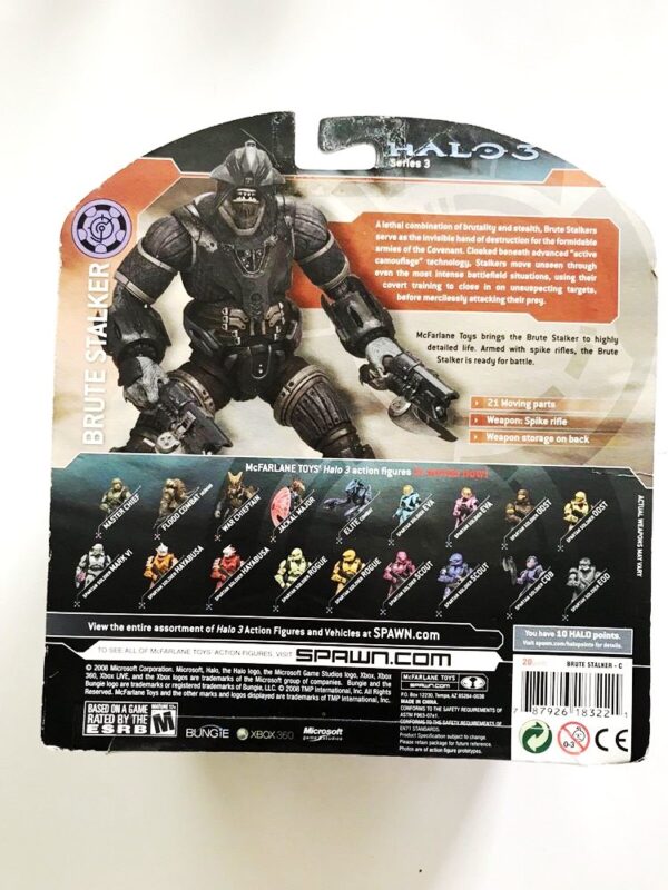 2008 Halo 3 Brute Stalker "Exclusive" Active Camouflage Series-3 (2)