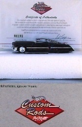 CadZZilla “Custom Rod” (1) CadZZilla “Custom Rod” (Hotwheels Collectibles “Exclusive  Limited Edition Boyd Coddington Custom Rods Box Set) “Rare-Vintage” (1996)