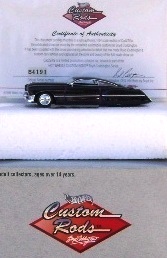 CadZZilla “Custom Rod” (2) CadZZilla “Custom Rod” (Hotwheels Collectibles “Exclusive Limited Edition Boyd Coddington Custom Rods Box Set) “Rare-Vintage” (1996)
