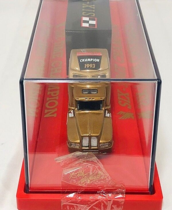 Dale Earnhardt #3 Winston Cup-01 1993 Dale Earnhardt #3 “Winston Cup 6-time Champion” (White Rose Exclusive Ltd Ed #0635 OF 5000 Kenworth Transporter w/Plexicase) “Rare-Vintage” (1993)
