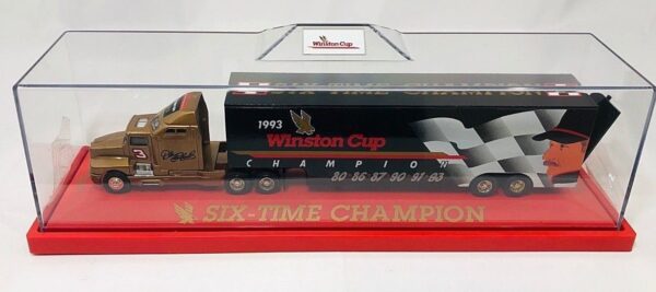 Dale Earnhardt #3 Winston Cup 1993 Dale Earnhardt #3 “Winston Cup 6-time Champion” (White Rose Exclusive Ltd Ed #0635 OF 5000 Kenworth Transporter w/Plexicase) “Rare-Vintage” (1993)