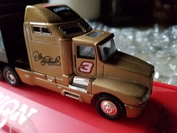 Dale Earnhardt Kenworth Transporter White Rose-01aa 1993 Dale Earnhardt #3 “Winston Cup 6-time Champion” (White Rose Exclusive Ltd Ed #0635 OF 5000 Kenworth Transporter w/Plexicase) “Rare-Vintage” (1993)
