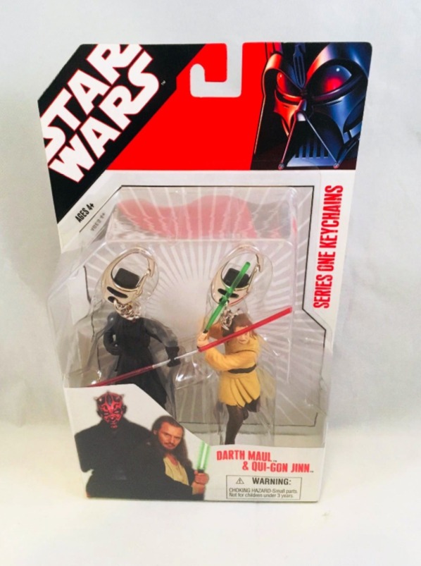 Darth Maul & Qui-Gon Jinn “2-Pack Keychains”-01