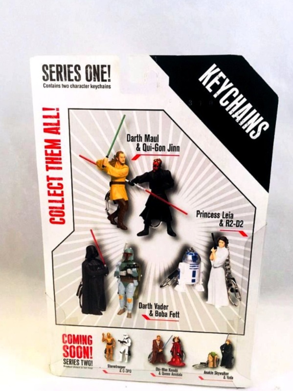 Darth Maul & Qui-Gon Jinn “2-Pack Keychains”-01a