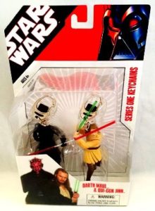 Darth Maul & Qui-Gon Jinn “2-Pack Keychains”