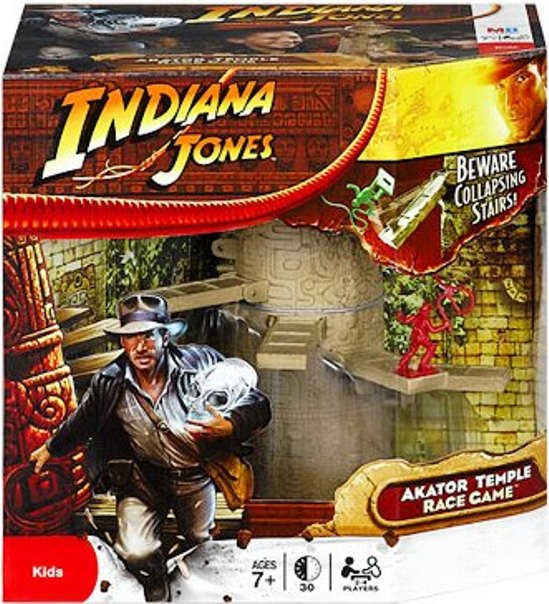 Indiana Jones Movie Series Akator Temple Race Game-000