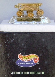 JPL Soljourner “Mars Rover” (Hotwheels Collectibles “Exclusive  Limited Edition 24K Gold-Plated Model Box Set) “Rare-Vintage” (1997)