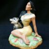 Pocahontas & Meeko Raccoon Figurine-4