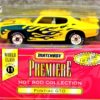 Pontiac GTO “Yellow  w/Flames Tampo- 1 of 25,000”! (Matchbox “Premiere World Class Hot Rod” Limited Edition Collection Series-11) “Rare-Vintage” (1998)