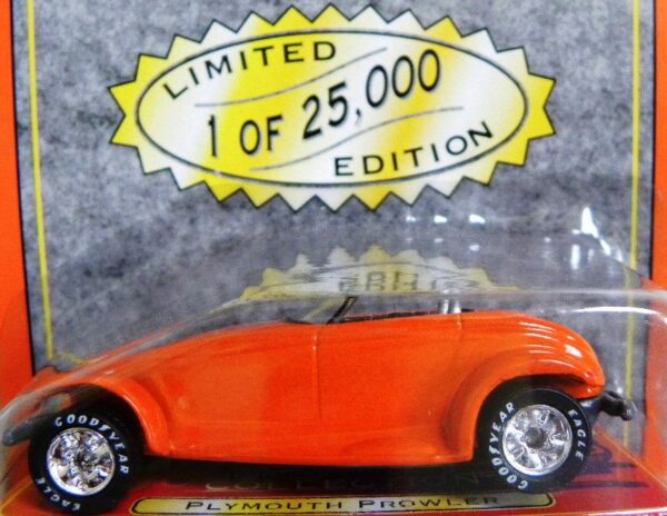 Plymouth Prowler “Orange – 1 of 25,000”! (Matchbox “Premiere World Class Drop Tops” Limited Edition Collection Series-16) “Rare-Vintage” (1998) 