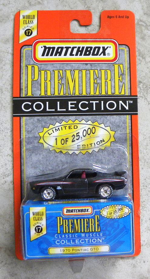 1995 Matchbox Premiere Collection Series 3 Pontiac GTO Judge Real Riders VHTF for sale online 