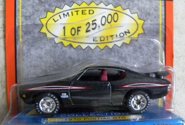1970 Pontiac GTO “Dark Gray -The Judge – 1 of 25,000”! (Matchbox “Premiere World Class Classic Muscle” Limited Edition Collection Series-17) “Rare-Vintage” (1998) 