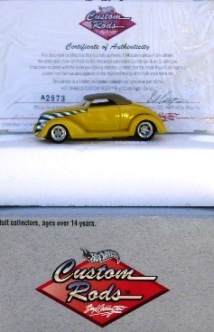 Smoothster “Custom Rod” (2) Smoothster “Custom Rod” (Hotwheels Collectibles “Exclusive  Limited Edition Boyd Coddington Custom Rods) Box Set) “Rare-Vintage” (1996)