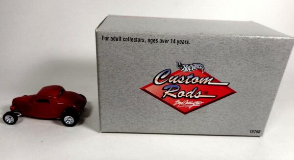 Vern Luce Coupe Custom Rod-c Vern Luce Coupe “Custom Rod” (Hotwheels Collectibles “Exclusive  Limited Edition Boyd Coddington Custom Rods Box Set) “Rare-Vintage” (1996)