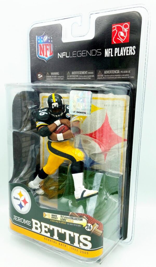 2010 McFarlane Leg-6 Jerome Bettis Black (3) 2010 McFarlane Leg-6 Jerome Bettis Black (3)