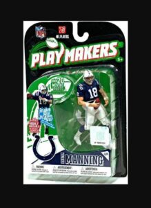 2010 McFarlane NFL Play Makers Peyton Manning (Blue & White) S-1 (2)