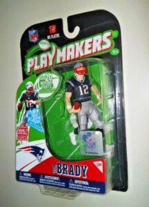 2010 McFarlane NFL Play Makers Tom Brady (Blue & Gray) Series-1 (1)