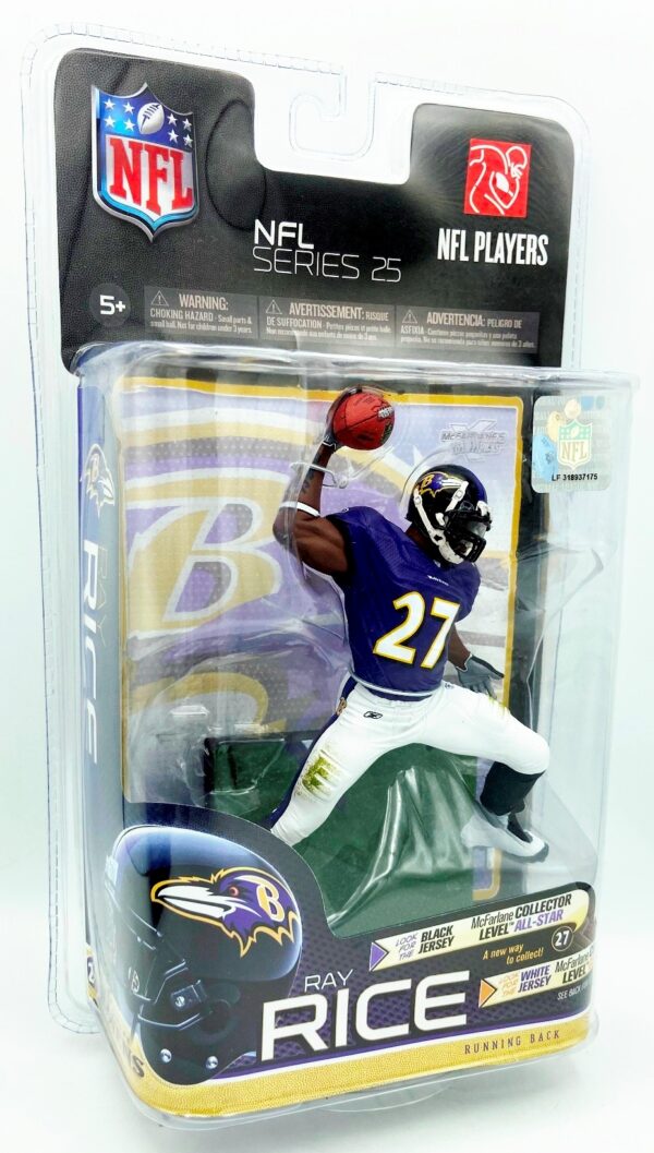 2010 McFarlane S-25 Ray Rice Purple 2pcs (2) 2010 McFarlane S-25 Ray Rice Purple 2pcs (2)