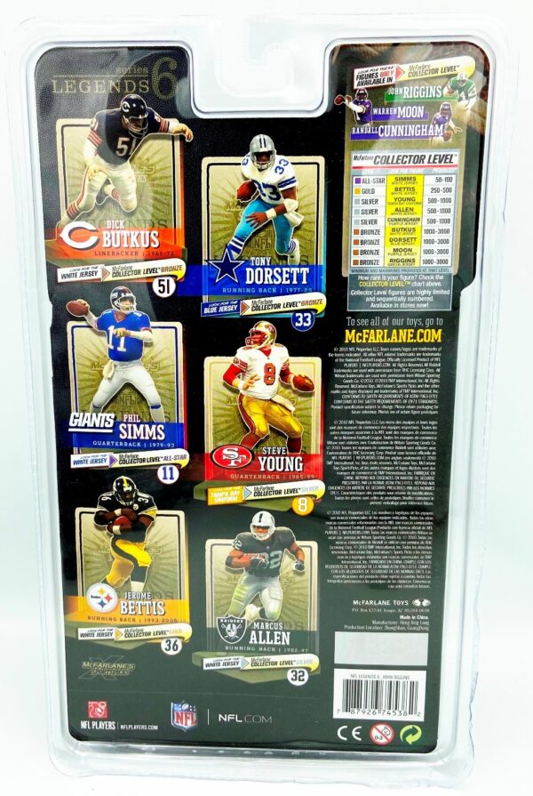 2010 Mcfarlane Bronze John Riggins 4pcs (4)