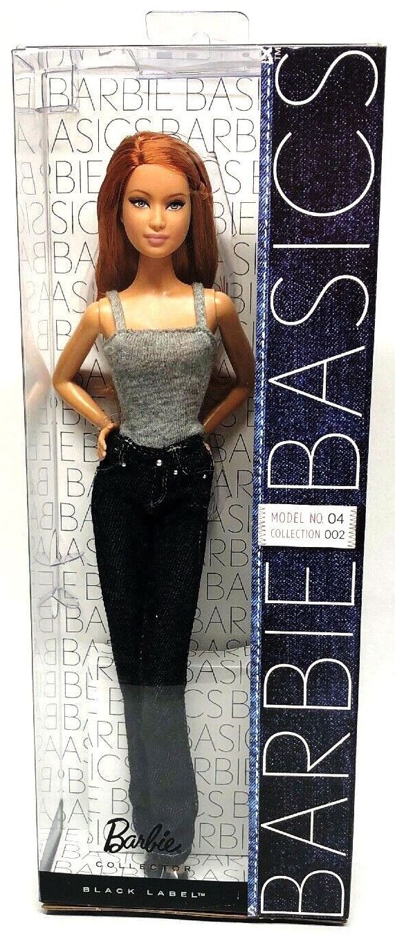 Stædig Sport kost Barbie Basics Model No. 04 Collection 002 “The Denim Look-Gray Tank Top  With Spaghetti Straps” (“ADULT COLLECTOR”) “Rare-Vintage” (2011) » Now And  Then Collectibles