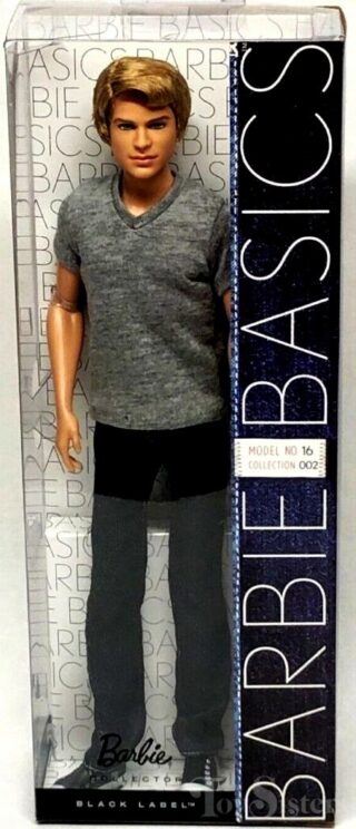 2011 Barbie Basics Model No. 16 Blonde Hair Blue Eyed Face Sculpt