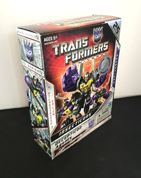 INSECTICONS TOYS R US 25th Commemorative G1-c INSECTICONS TOYS R US 25th Commemorative G1-c