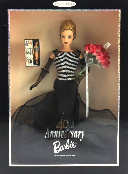 40th Anniversary Barbie (1959-1999 "Brunette") Collector Edition Series) “Rare-Vintage” (1999)