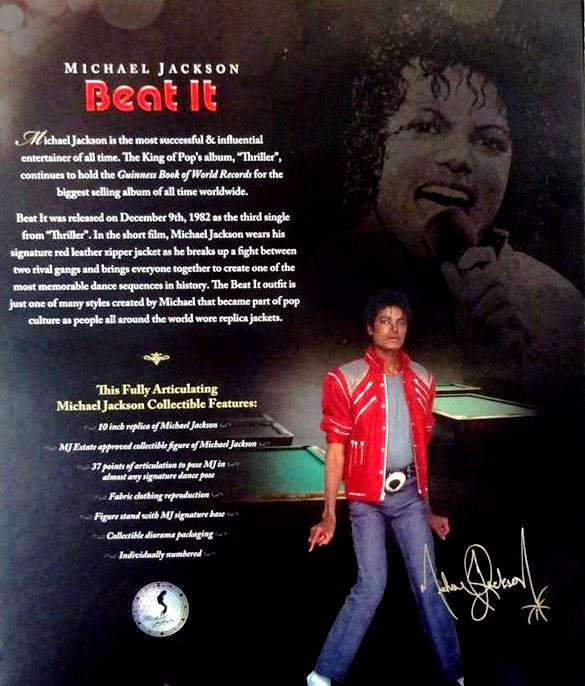Beat It 10 inch Michael Jackson Replica (13)