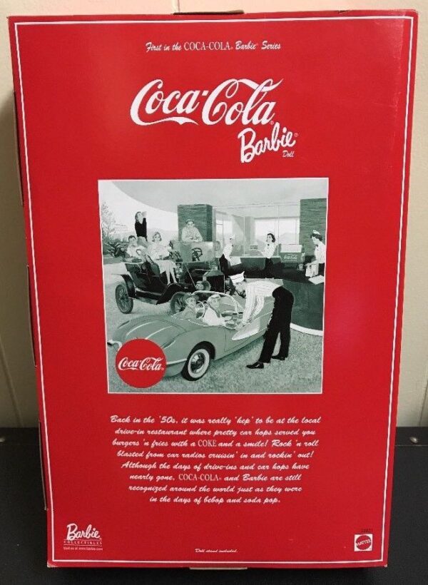 Coca-Cola Barbie (“Waitress-First In The Coca-Cola Barbie Series” Collector Edition) “Rare-Vintage” (1999)