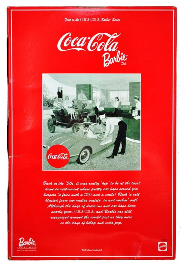 Coca-Cola Barbie (“Waitress-First In The Coca-Cola Barbie Series” Collector Edition) “Rare-Vintage” (1999)