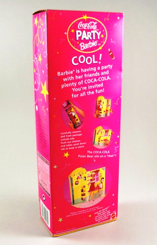 Coca-Cola Party Barbie (“Play Scene Special Edition Coca-Cola Party Barbie Series”) “Rare-Vintage” (1999)
