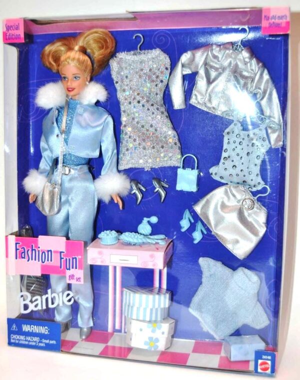 Fashion Fun Gift Set (Barbie) 1999aaa Fashion Fun Gift Set “Barbie” (Mix-&-Match Fashions! “Toys R Us Exclusive” Special Edition Collection) “Rare-Vintage” (1999)