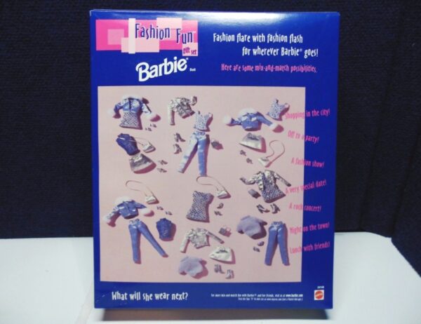 Fashion Fun Gift Set (Barbie) 1999d Fashion Fun Gift Set “Barbie” (Mix-&-Match Fashions! “Toys R Us Exclusive” Special Edition Collection) “Rare-Vintage” (1999)