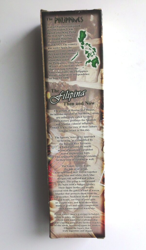 Ethnic Filipina Igorot ("The Cordillera region of Northern Philippines 11 1/2" Doll Collection") “Rare-Vintage” (1994)