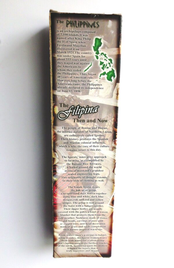 Ethnic Filipina Igorot ("The Cordillera region of Northern Philippines 11 1/2" Doll Collection") “Rare-Vintage” (1994)