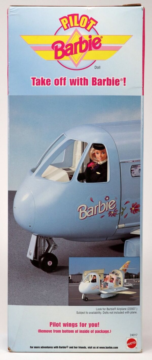 Pilot Barbie (Special Edition) #24017 (1999)-e Pilot Barbie “Short Blonde Hair” (The Career Collection “Toys R Us Exclusive” Special Edition) “Rare-Vintage” (1999)