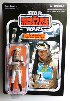CARD Hoth Battle Gear Vintage STAR WARS:THE EMPIRE STRIKES BACK Rebel Soldier 