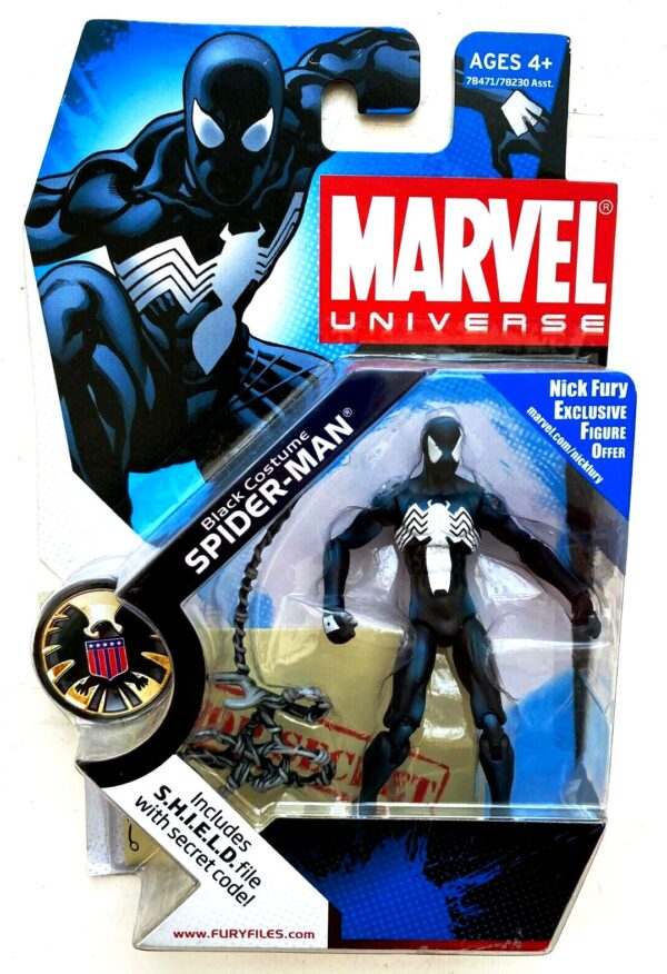 series 1 SPIDER-MAN-Black Costume (No-018) (000)
