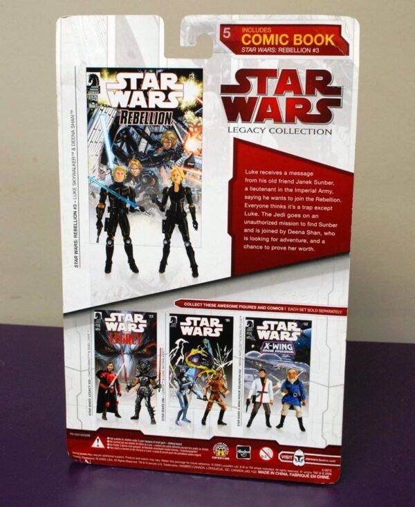 Luke Skywalker & Deena Shan (No-5)-01b Luke Skywalker & Deena Shan (No-5)-01b