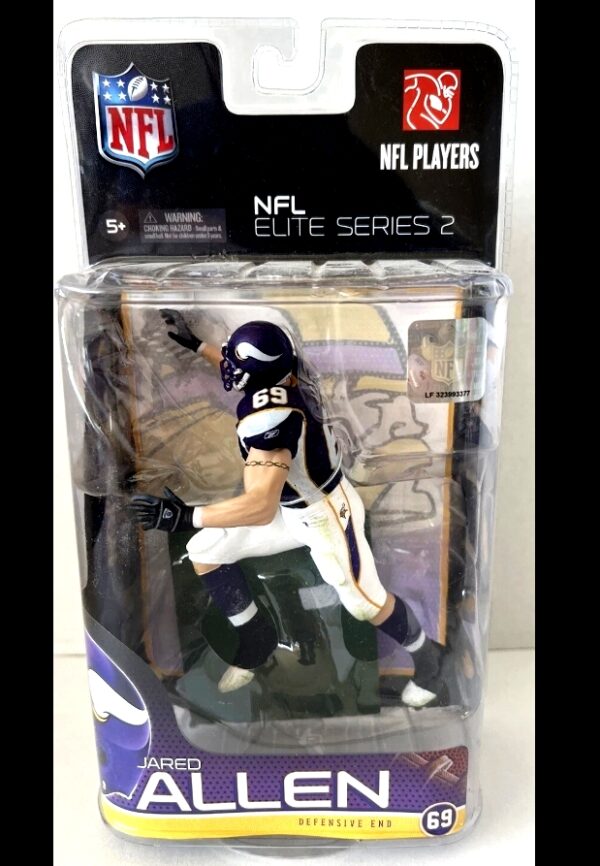 2011 McFarlane NFL Elite Jared Allen (Minnesota Vikings) (2)