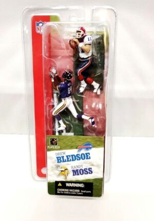 2004 McFarlane Randy Moss-Drew Bledsoe 3-inch (2-Pack) (1)