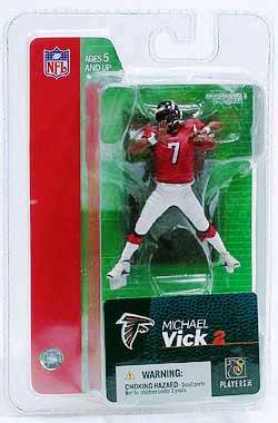 2005 McFarlane Michael Vick (Red Jersey) Sp. Ed. (2) 2005 McFarlane Michael Vick (Red Jersey) Sp. Ed. (2)