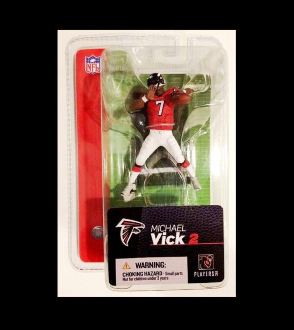 2005 McFarlane Michael Vick (Red Jersey) Sp. Ed. (3) 2005 McFarlane Michael Vick (Red Jersey) Sp. Ed. (3)
