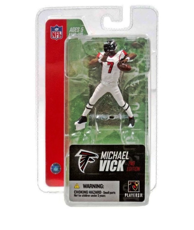 2005 McFarlane Michael Vick (White Jersey) Sp. Ed. (1)