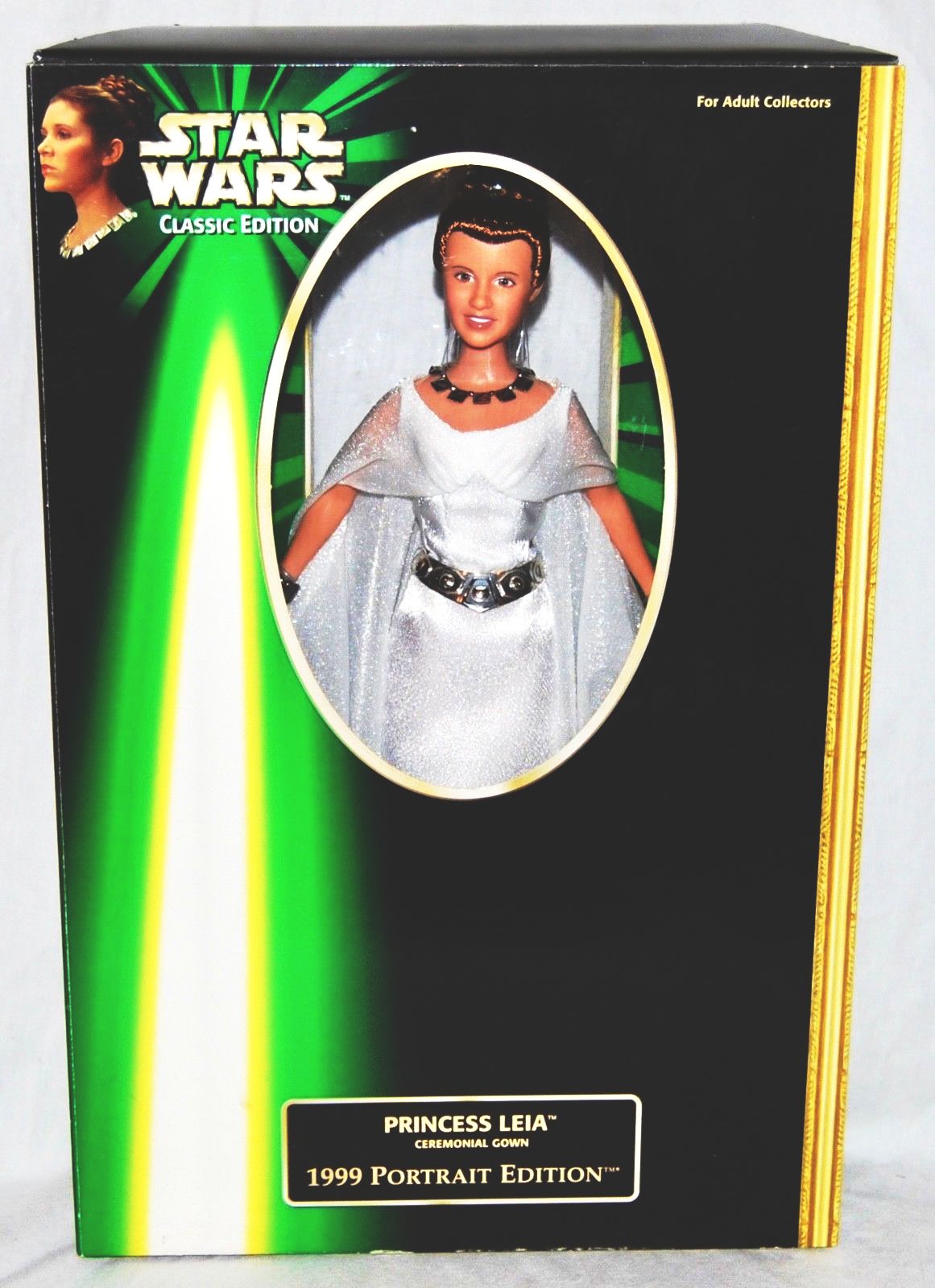 Star Wars Princess Leia In Ceremonial Dress Action Figure-potf flash back bf-17 
