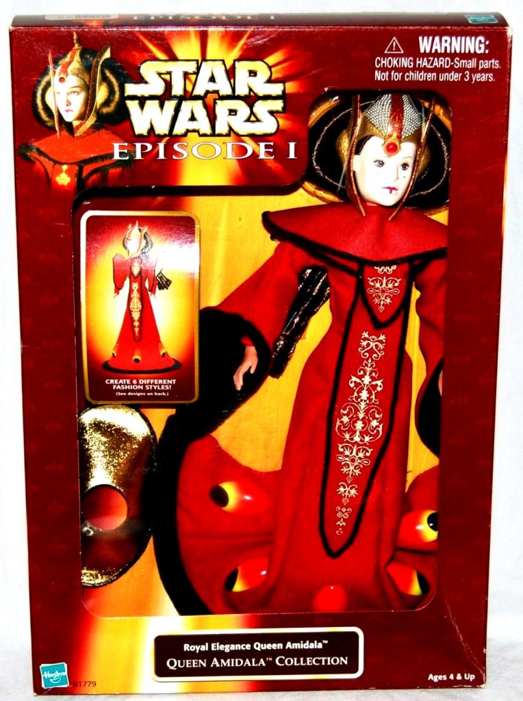 Royal Elegance Queen Amidala “w/SnapOn Pieces (61779)” (“Star Wars