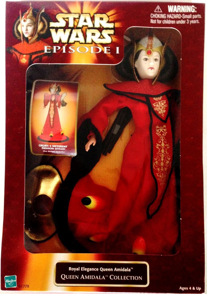 Royal Elegance Queen Amidala “w/SnapOn Pieces (61779)” (“Star Wars