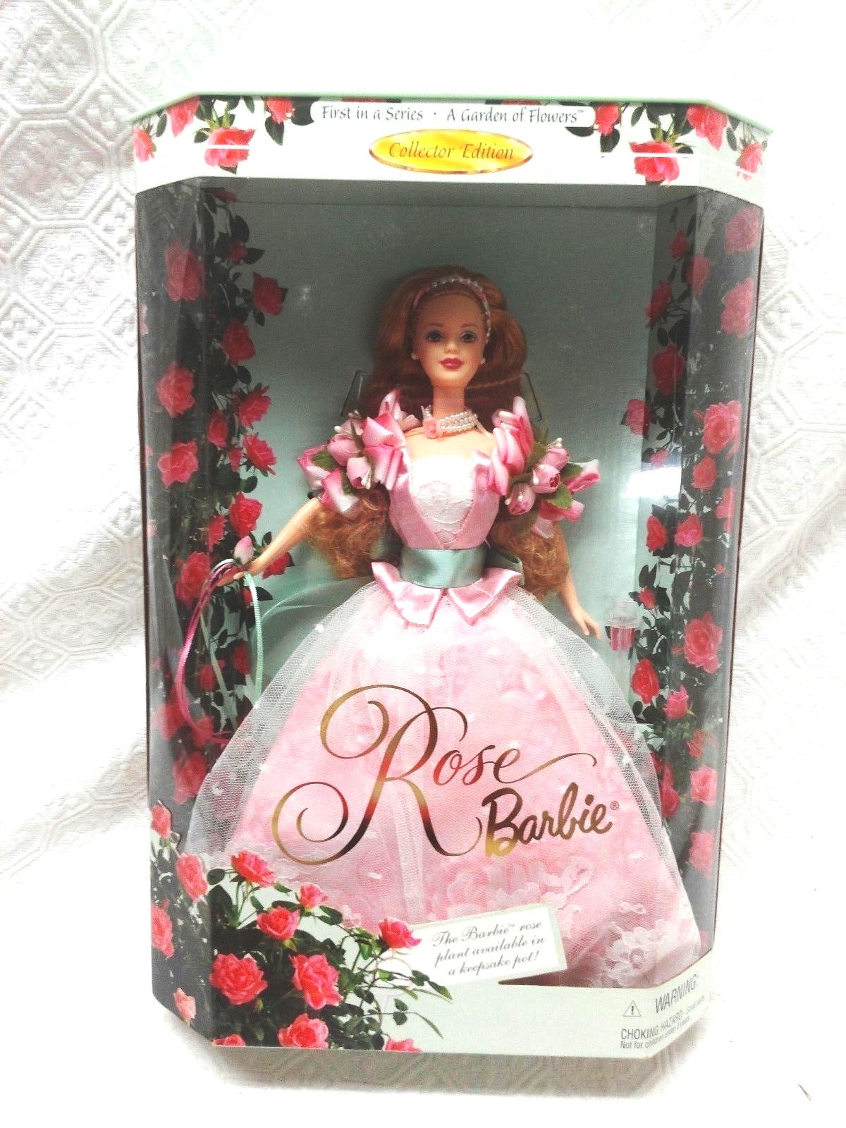 Barbie | Toys | Nib St Edition A Garden Of Flowers Rose Barbie | Poshmark
