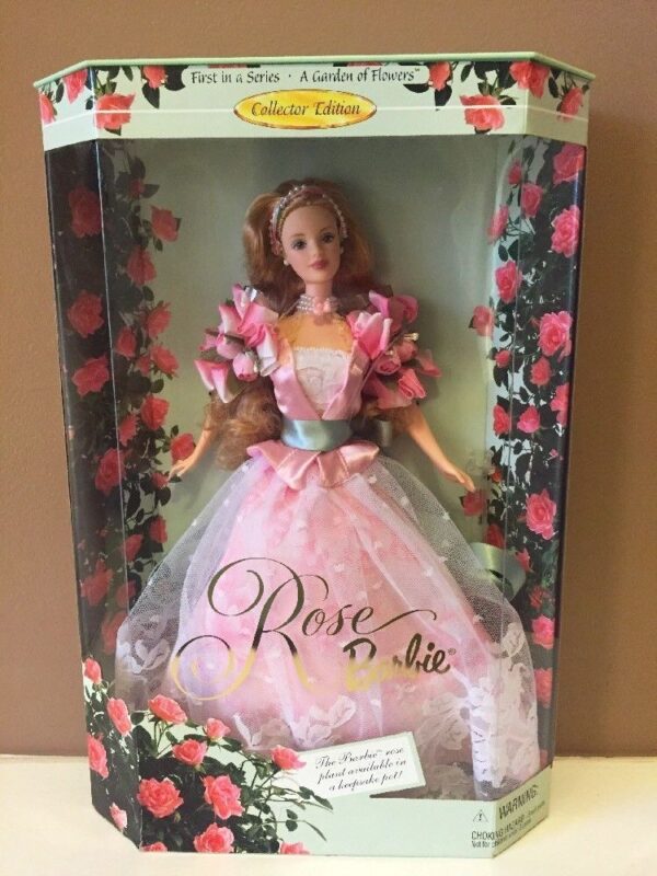 Rose Barbie Doll (A Garden Of Flowers "First In A Series" Collector Edition) "Rare-Vintage" (1999)