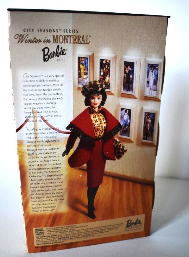 Winter In Montreal Barbie “The final doll!” (City Seasons (The